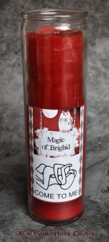 Magic of Brighid Ritual Glaskerze Komm zu mir